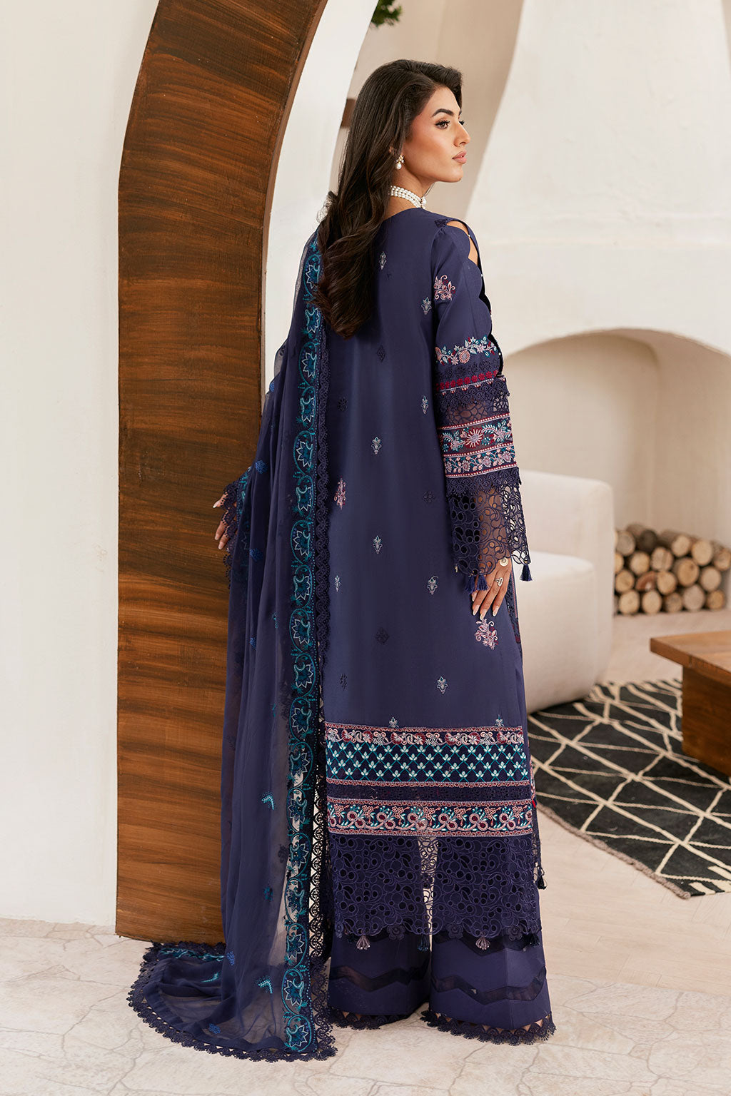 Ramsha | Ghazal Luxury Lawn | G-401 - House Of Hania