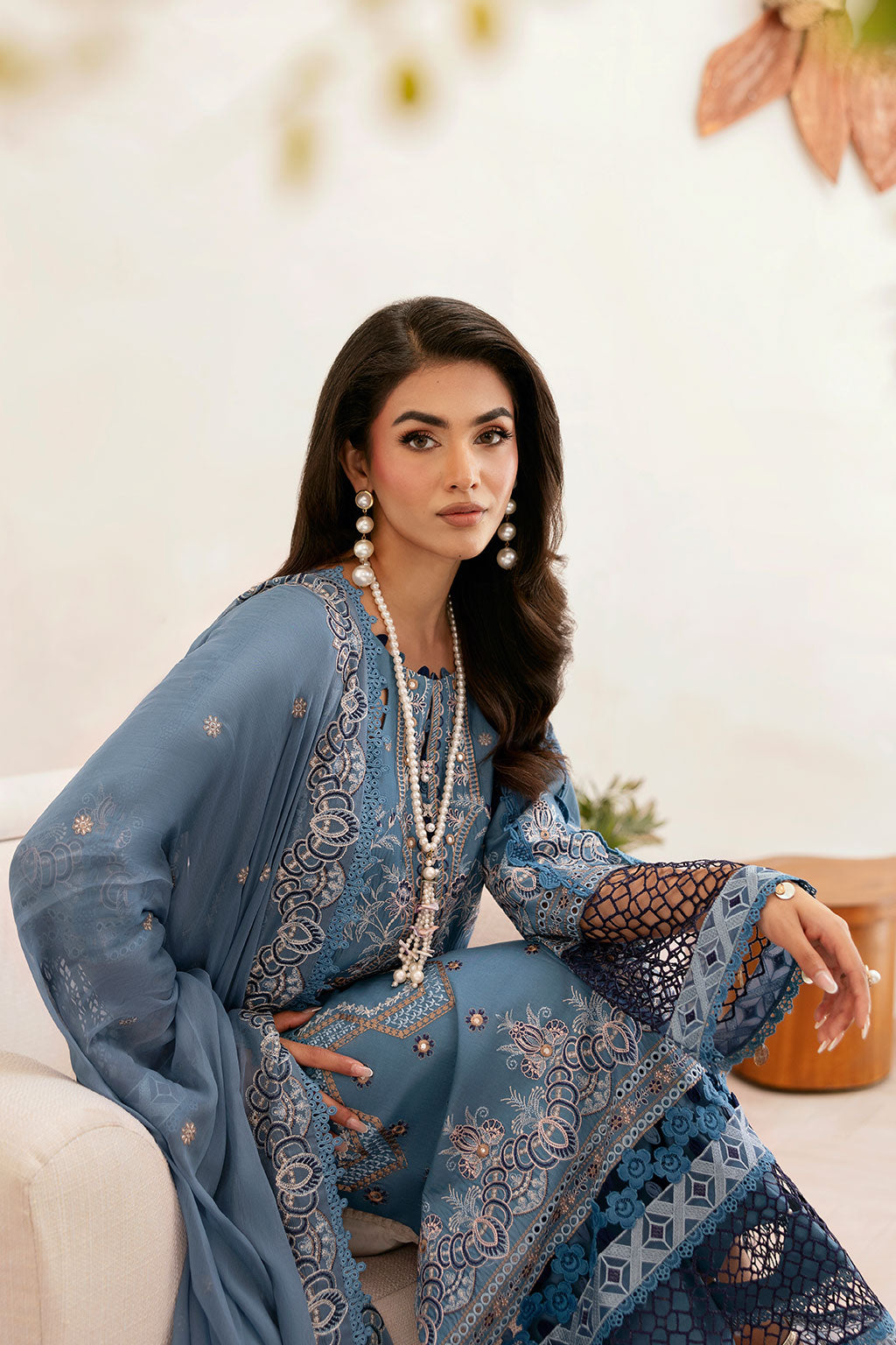 Ramsha | Ghazal Luxury Lawn | G-407 - House Of Hania