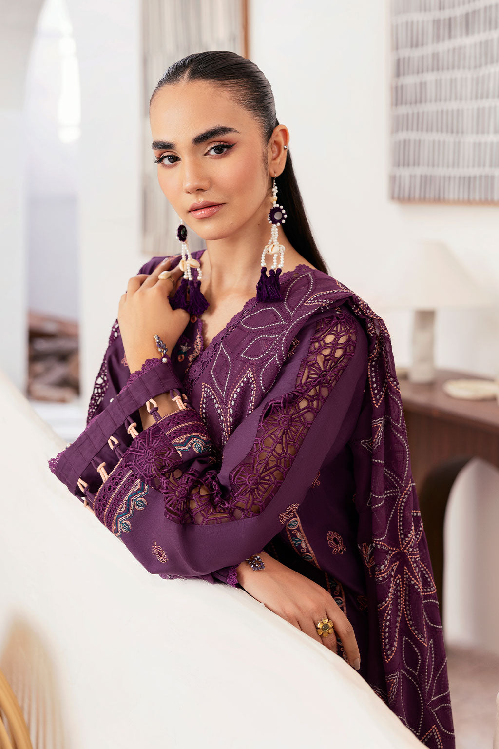 Ramsha | Ghazal Luxury Lawn | G-408 - House Of Hania