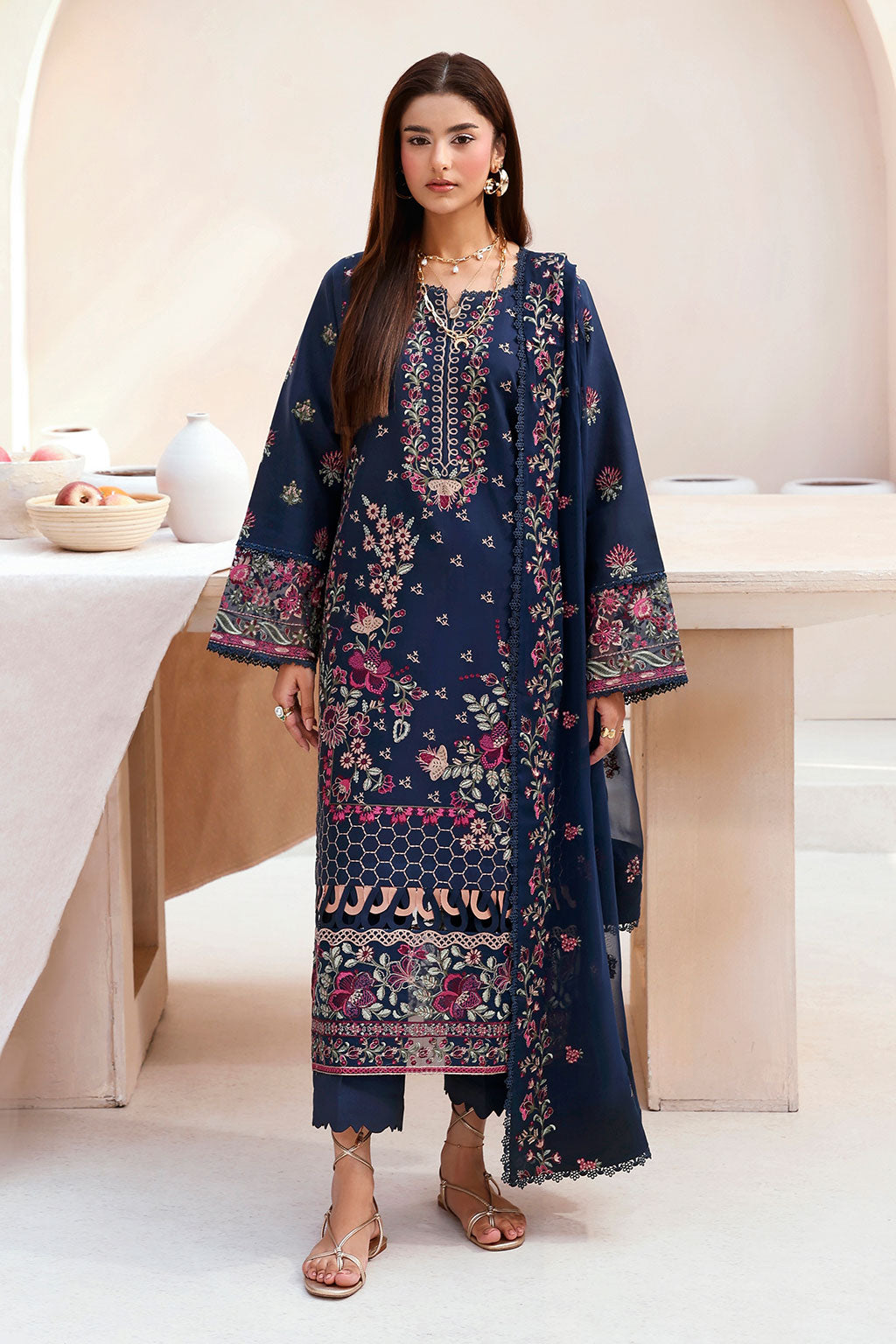 Ramsha | Ghazal Luxury Lawn | G-504 - House Of Hania