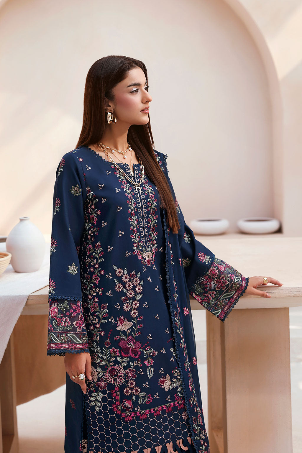 Ramsha | Ghazal Luxury Lawn | G-504 - House Of Hania