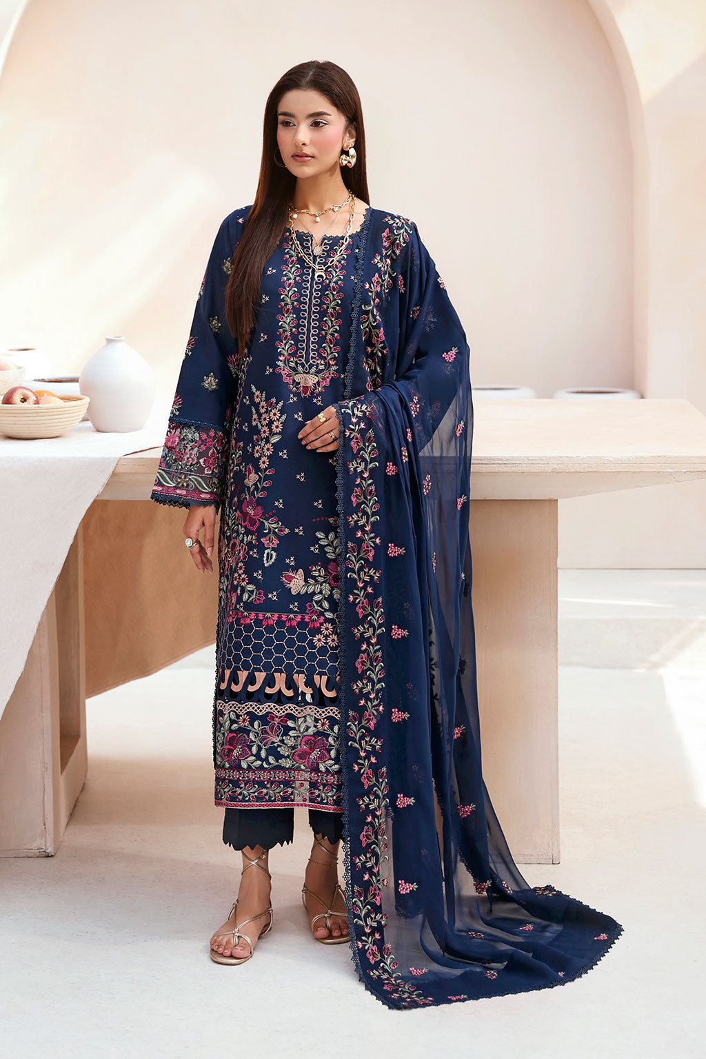 Ramsha | Ghazal Luxury Lawn | G-504 - House Of Hania