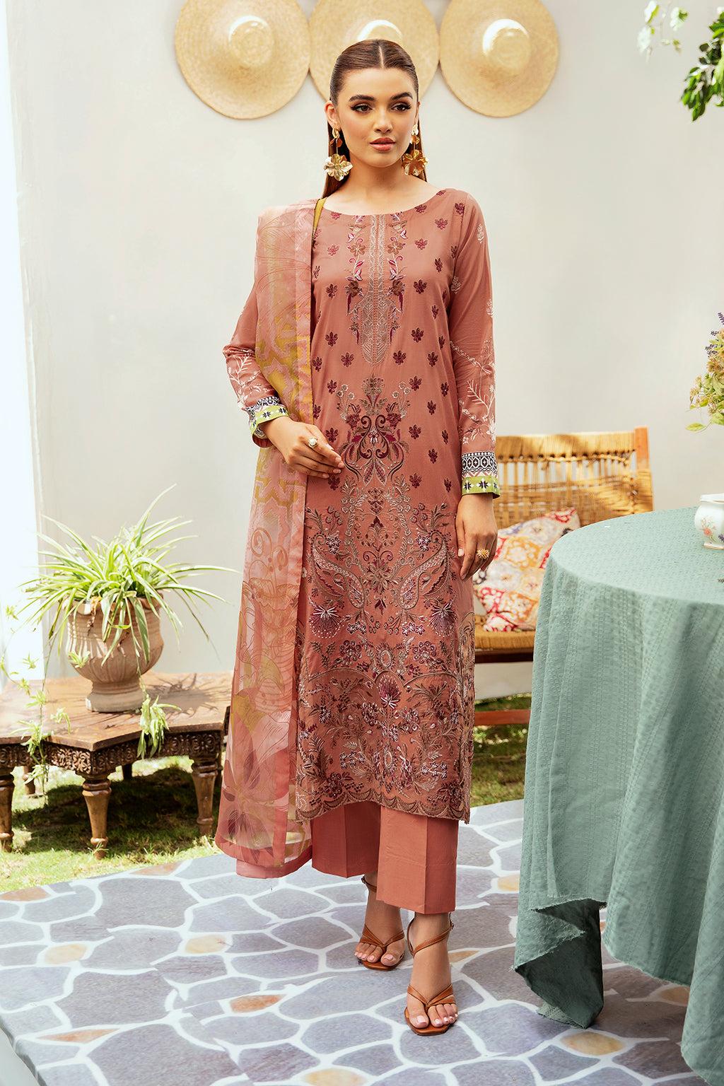 Ramsha | Luxury Lawn 24 | L-1212 - House Of Hania
