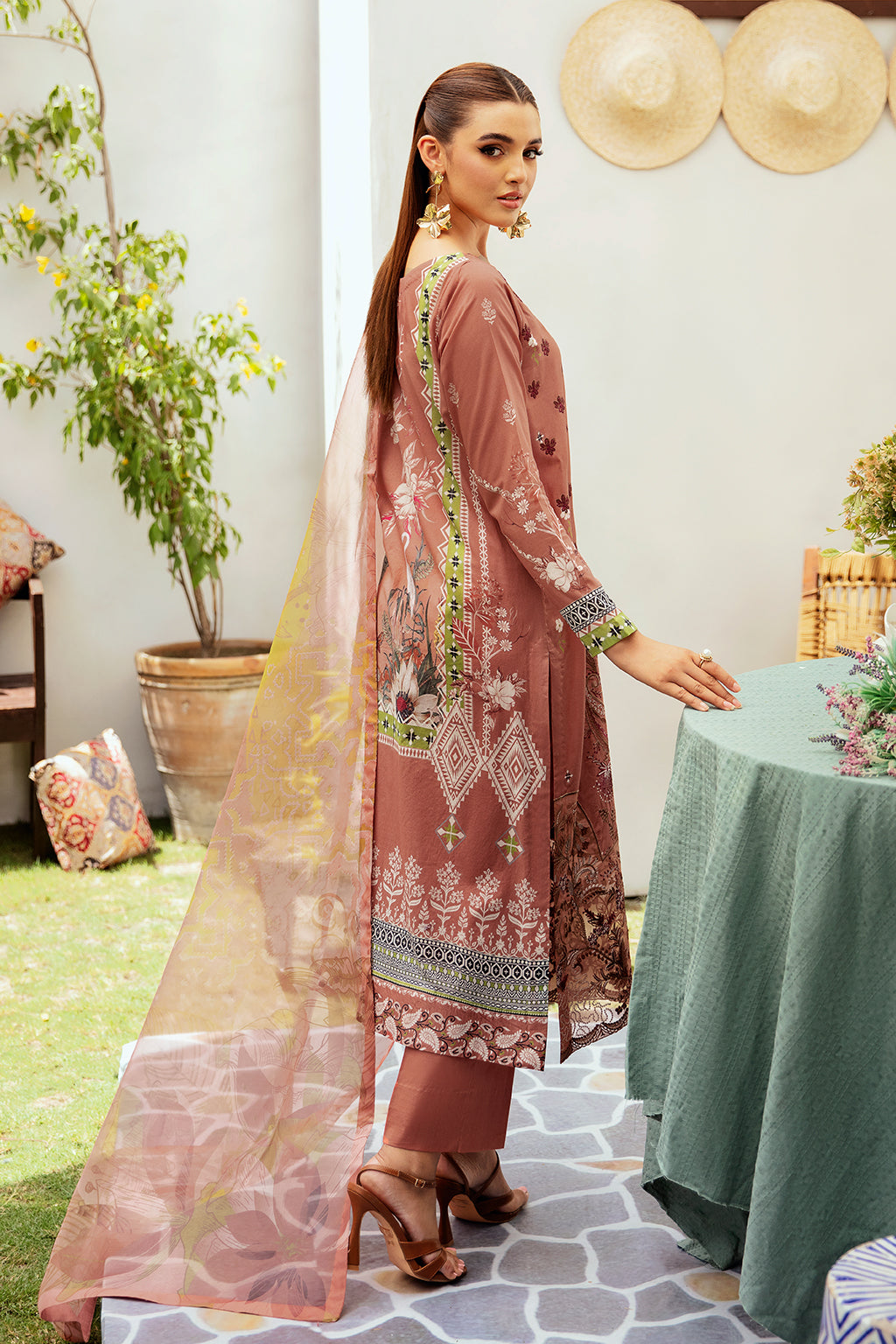 Ramsha | Luxury Lawn 24 | L-1212 - House Of Hania