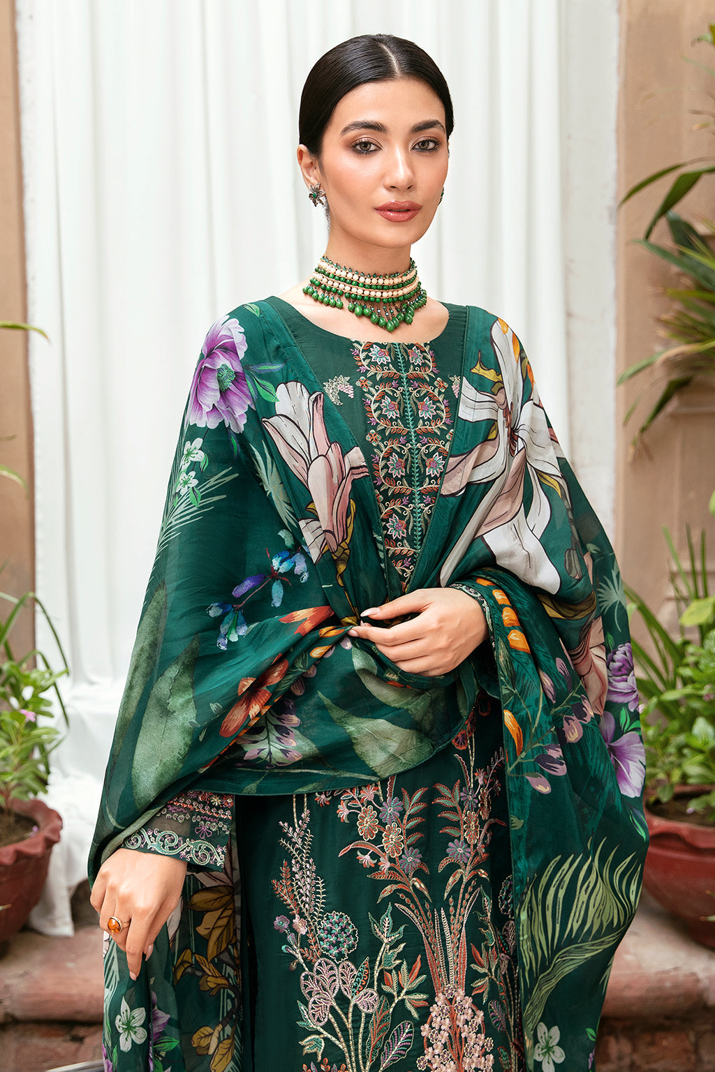 Ramsha | Luxury Lawn 24 | L-801 - House Of Hania