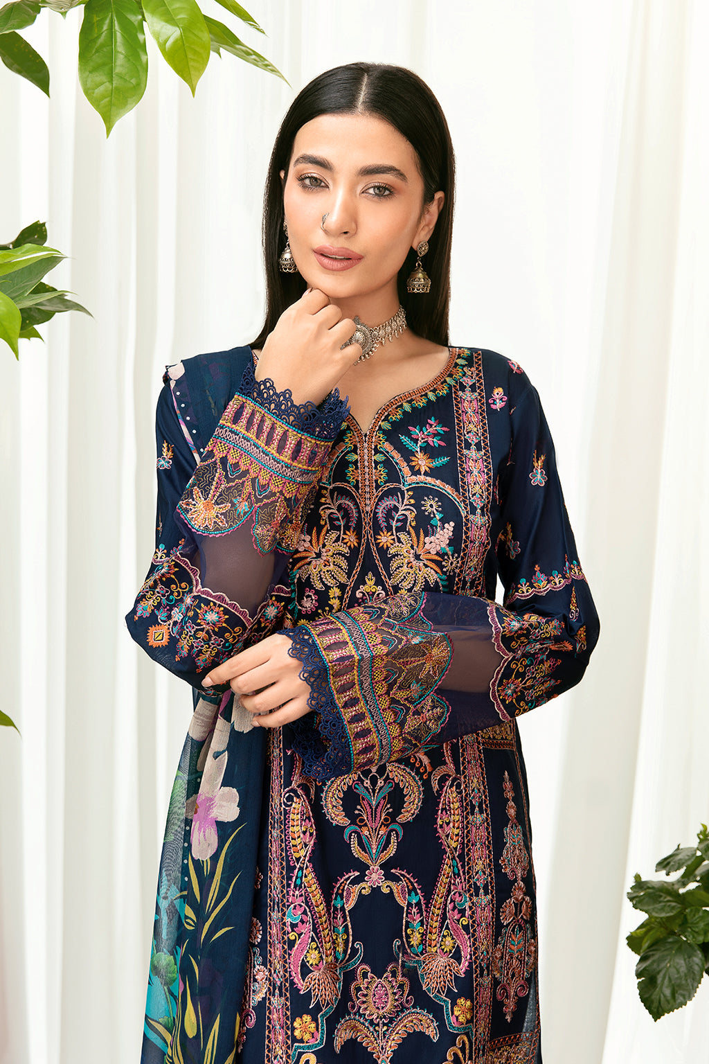 Ramsha | Luxury Lawn 24 | L-802 - House Of Hania