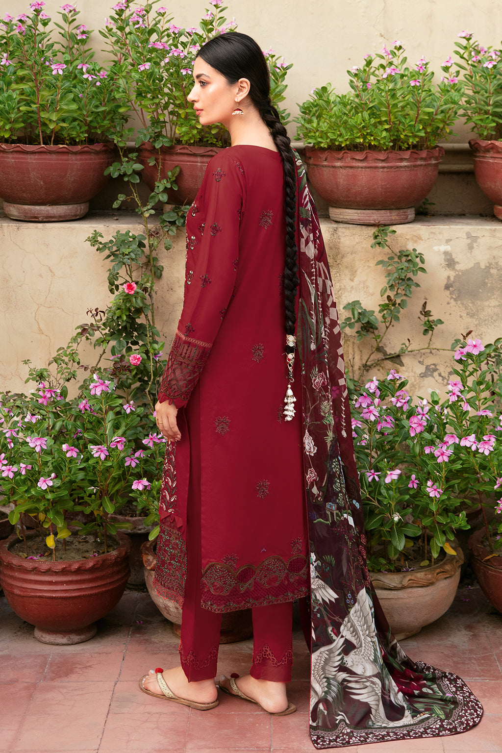 Ramsha | Luxury Lawn 24 | L-803 - House Of Hania