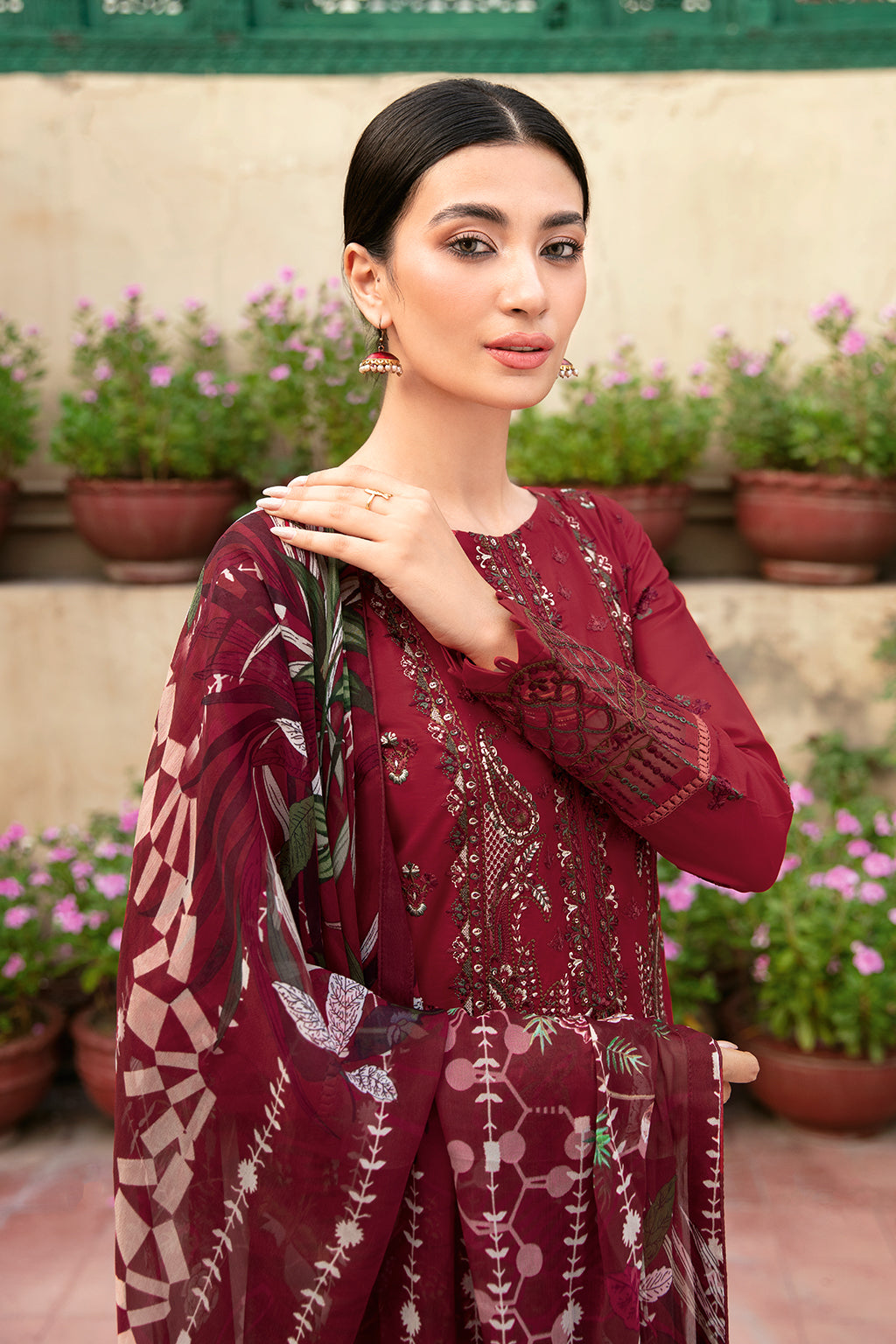 Ramsha | Luxury Lawn 24 | L-803 - House Of Hania
