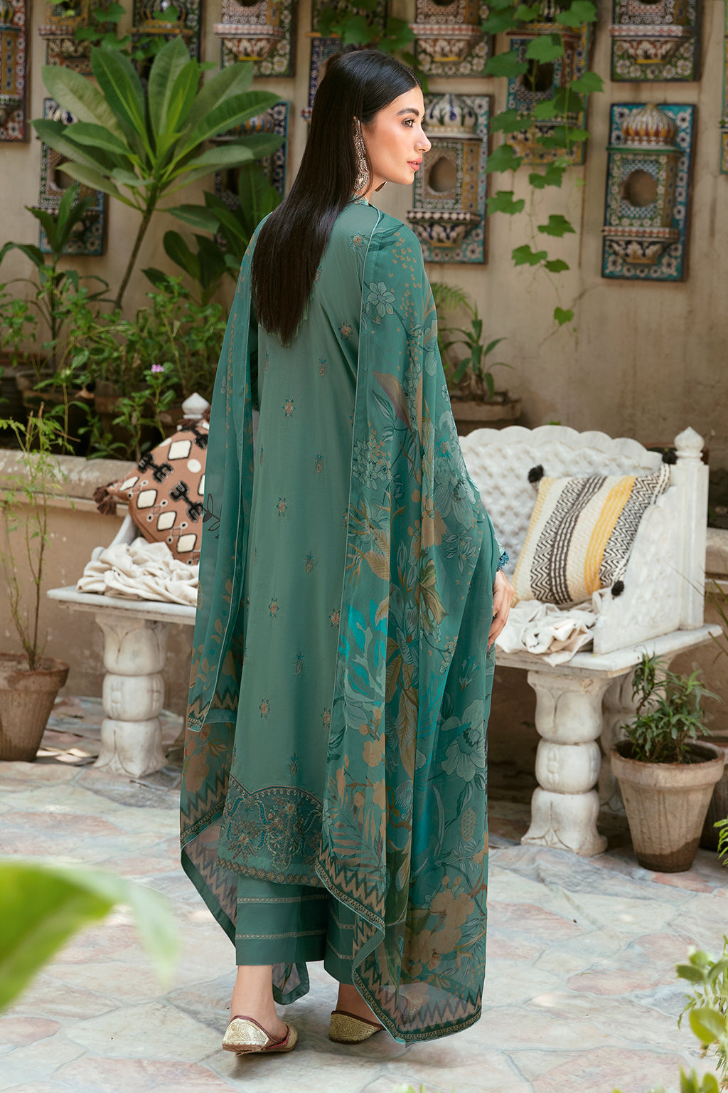 Ramsha | Luxury Lawn 24 | L-804 - House Of Hania