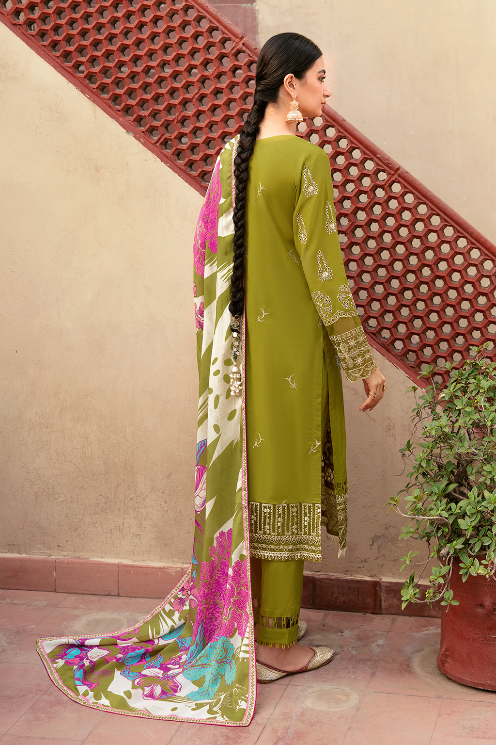 Ramsha | Luxury Lawn 24 | L-807 - House Of Hania