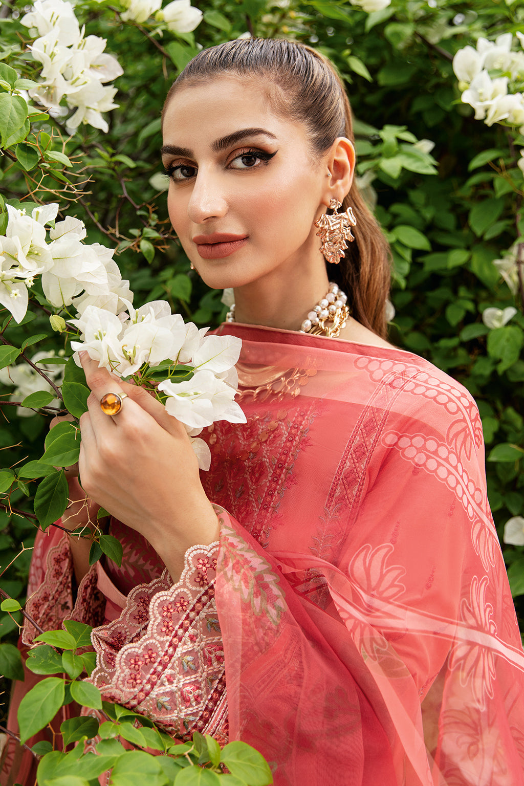 Ramsha | Luxury Lawn 24 | Y-807 - House Of Hania