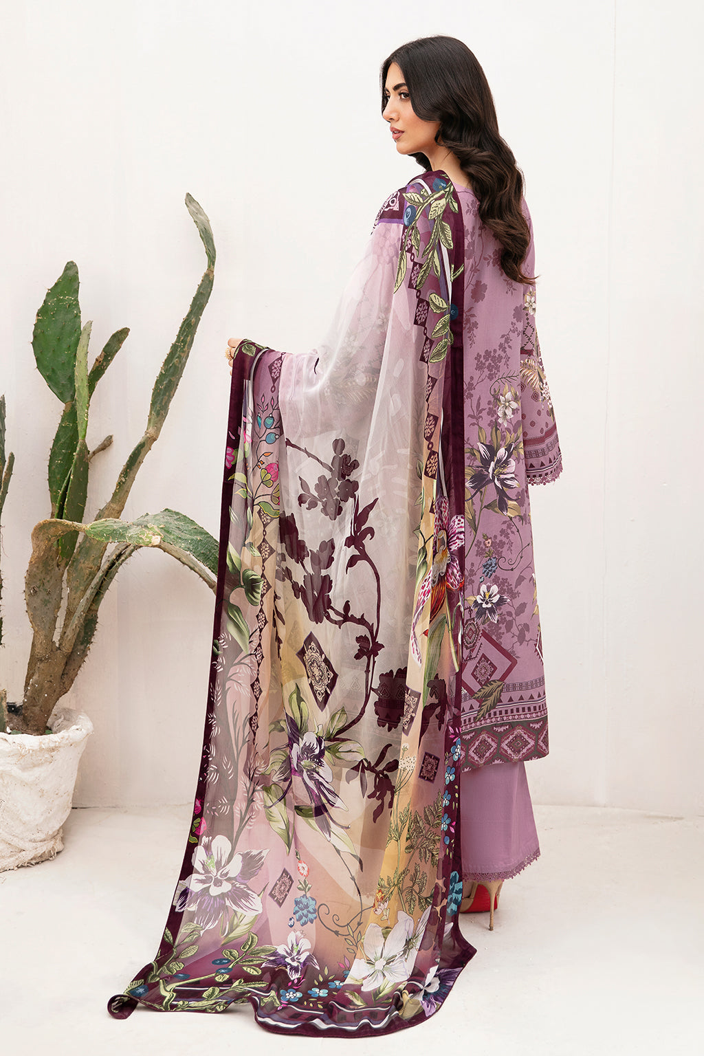 Ramsha | Mashaal Luxury Lawn | L-1103 - House Of Hania