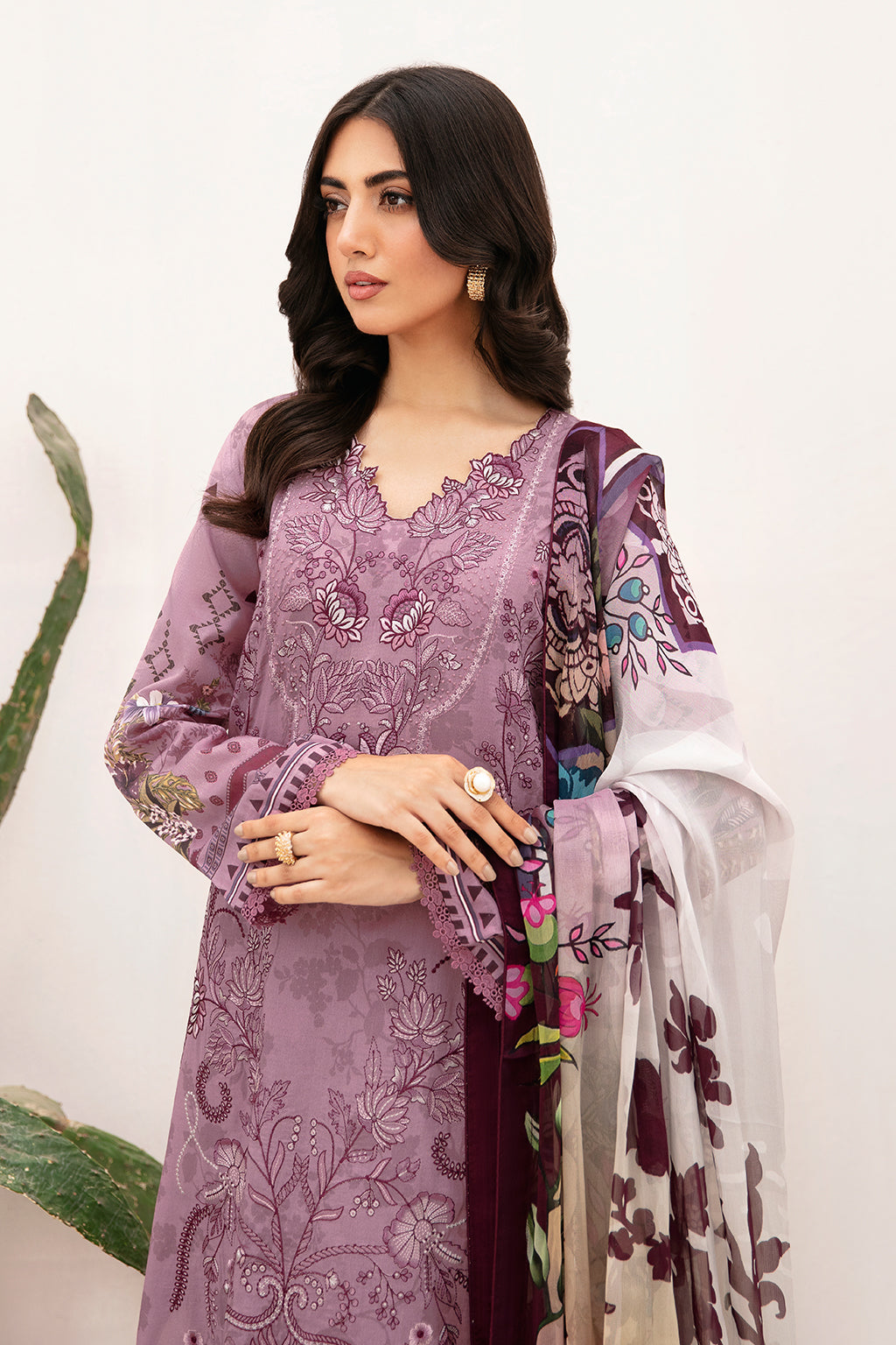 Ramsha | Mashaal Luxury Lawn | L-1103 - House Of Hania