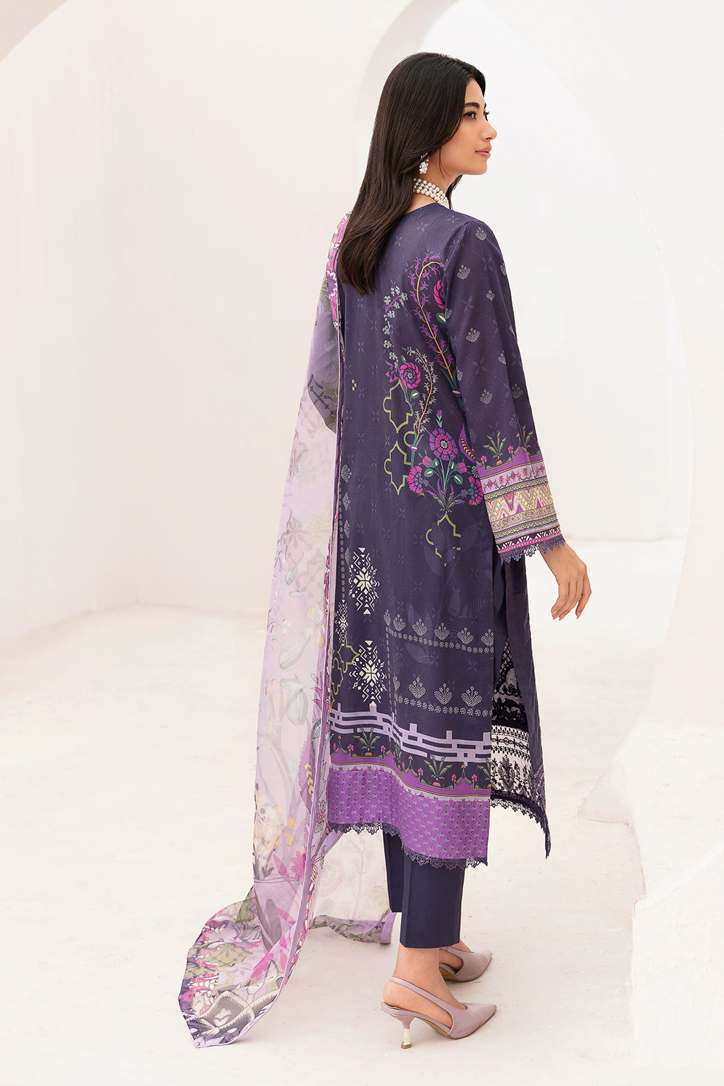 Ramsha | Mashaal Luxury Lawn | L-1105 - House Of Hania
