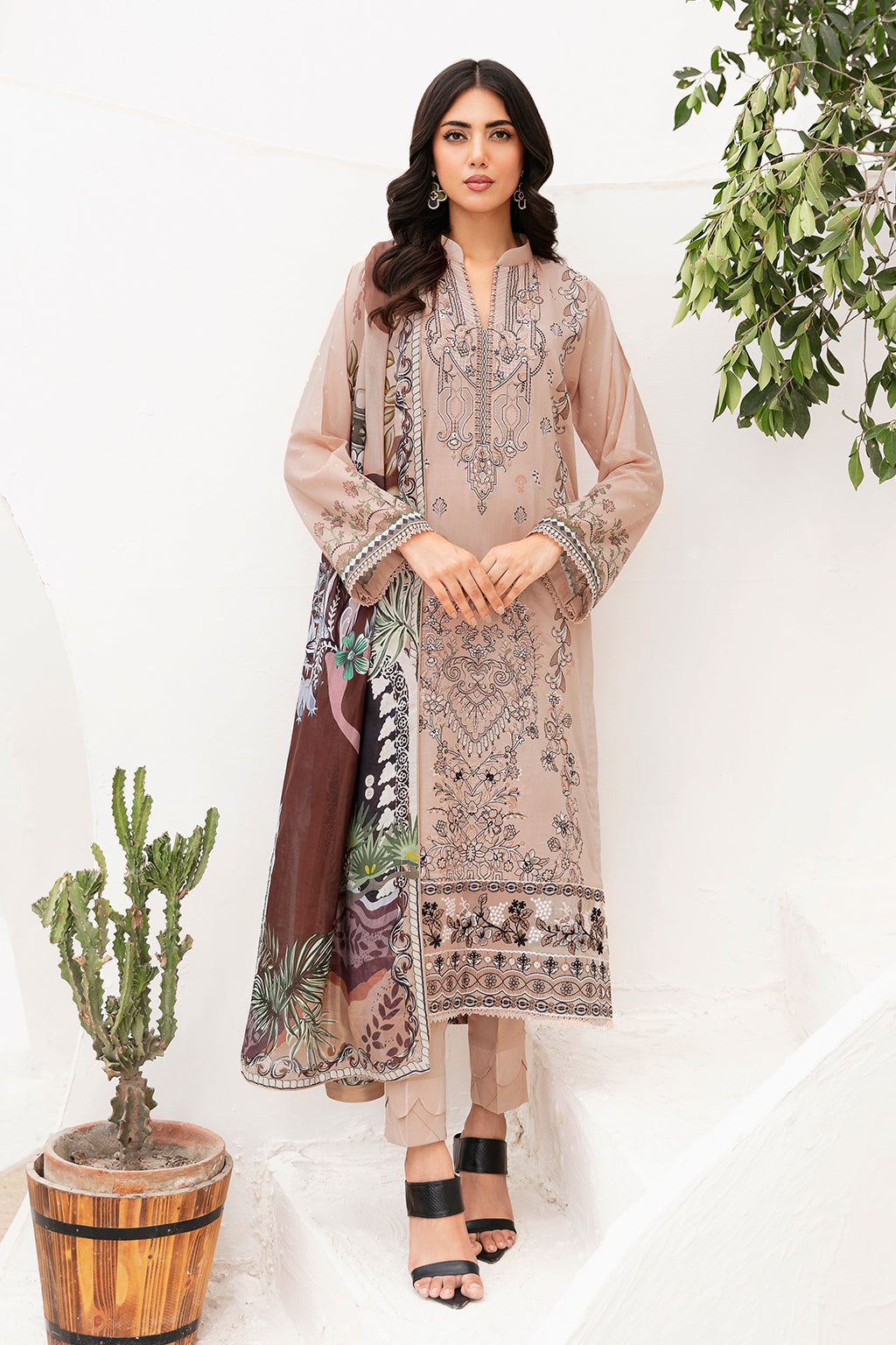 Ramsha | Mashaal Luxury Lawn | L-1106 - House Of Hania