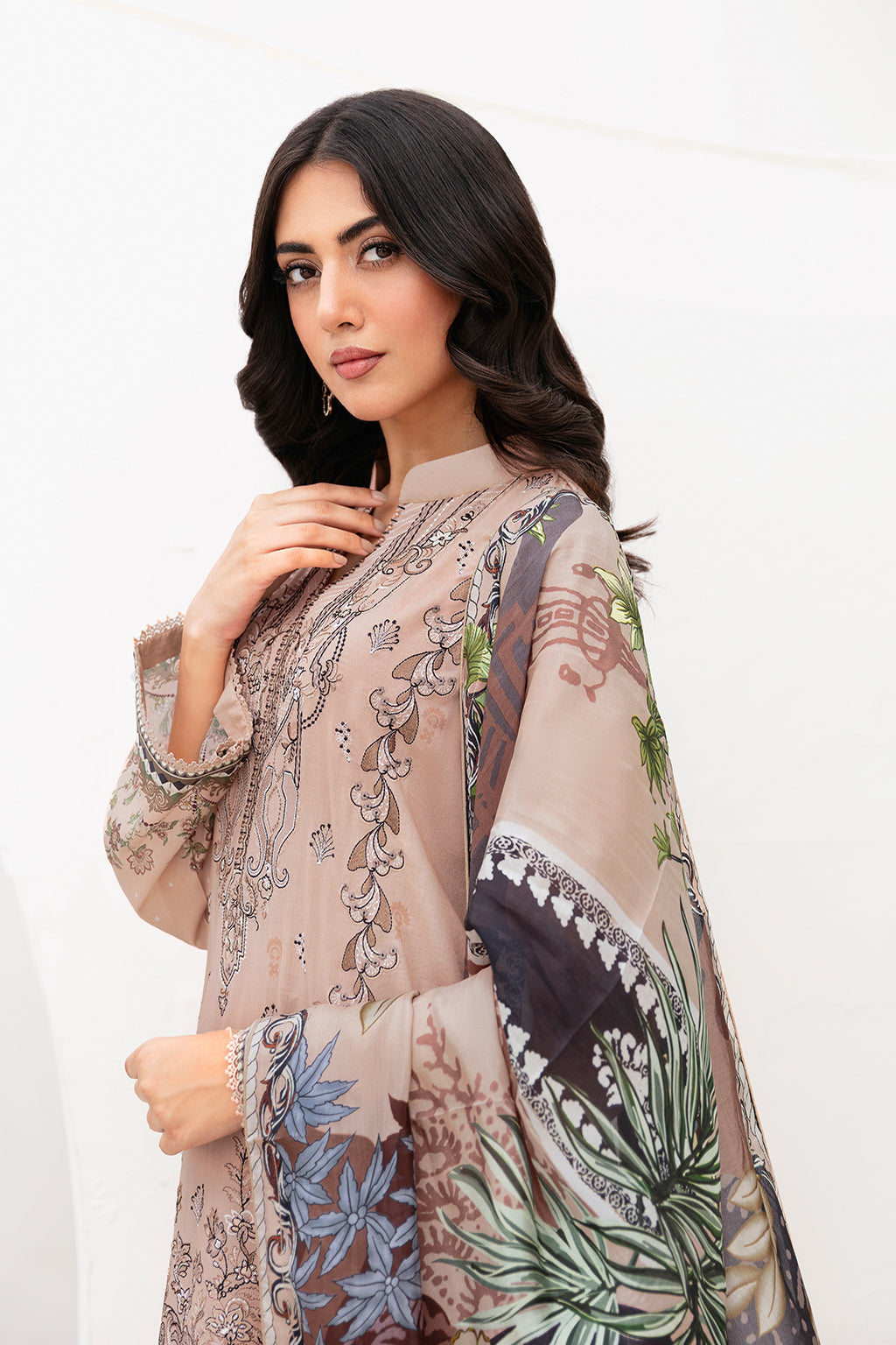 Ramsha | Mashaal Luxury Lawn | L-1106 - House Of Hania
