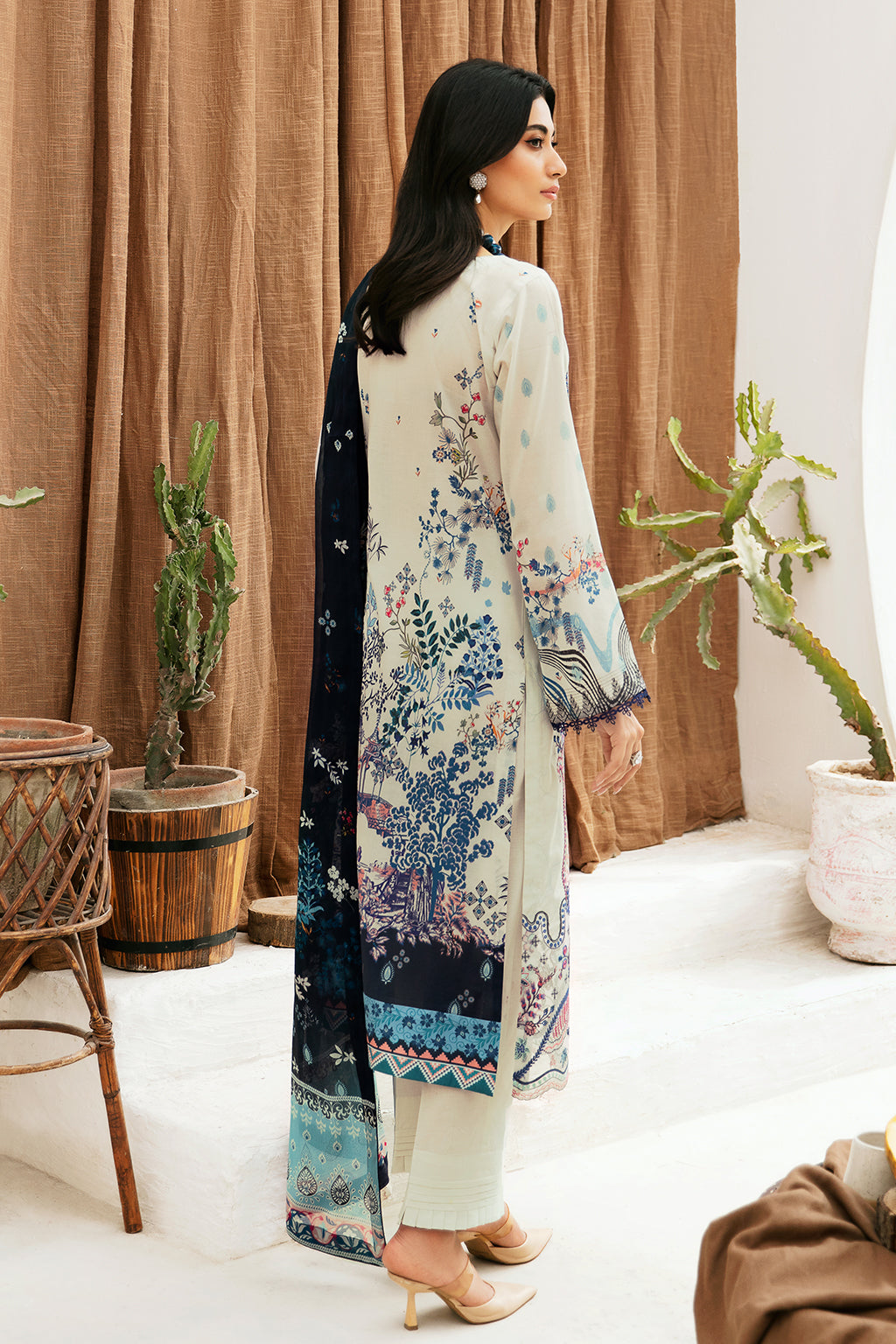 Ramsha | Mashaal Luxury Lawn | L-1107 - House Of Hania
