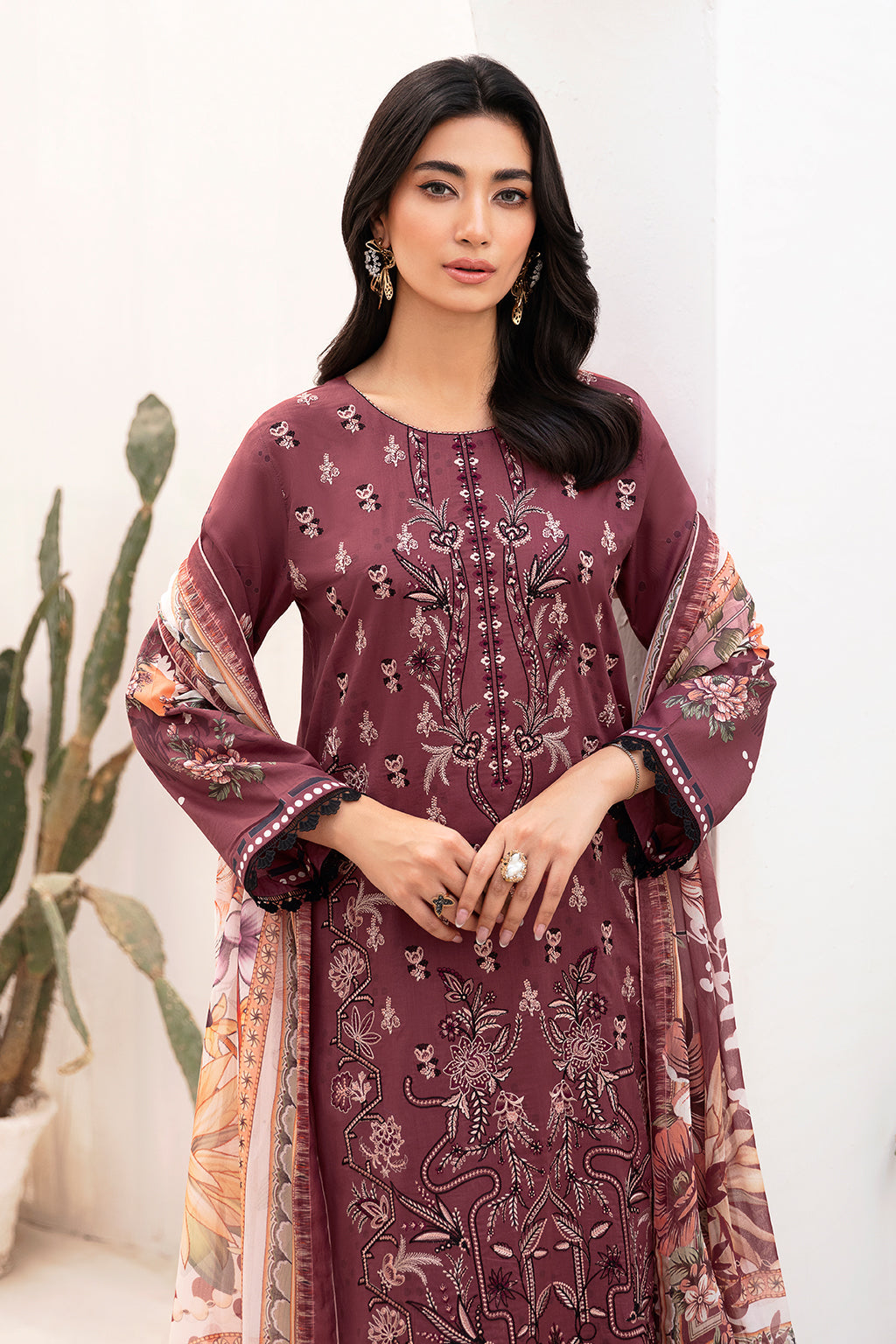 Ramsha | Mashaal Luxury Lawn | L-1108 - House Of Hania