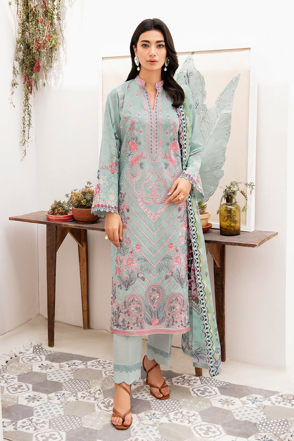 Ramsha | Mashaal Luxury Lawn | L-1110 - House Of Hania