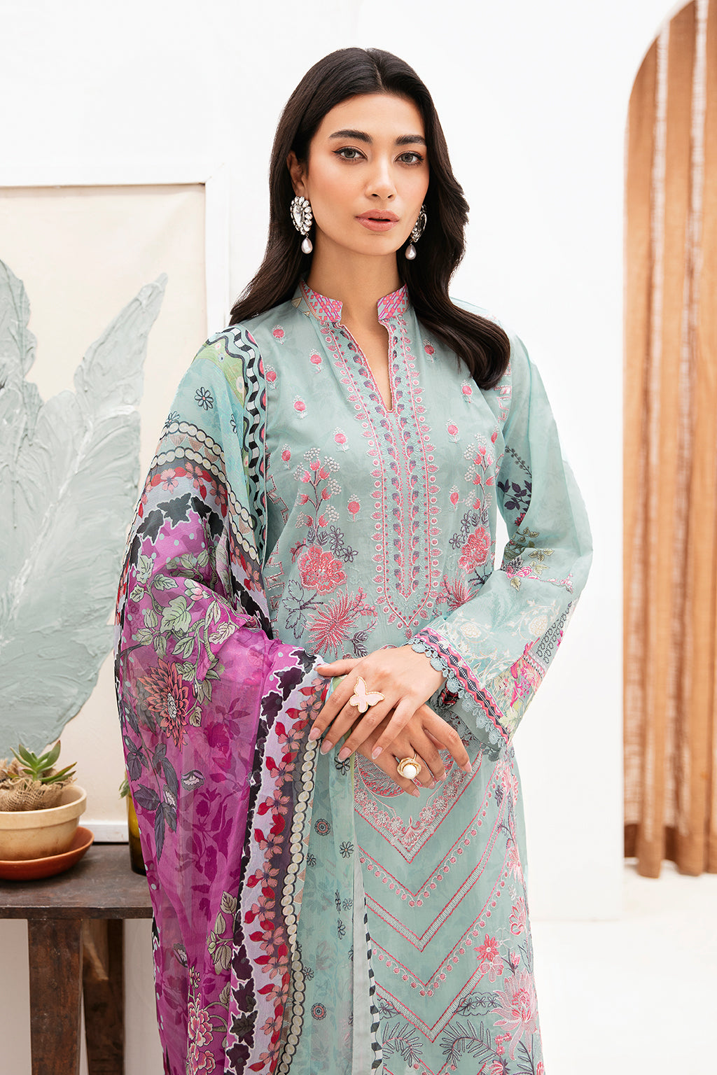 Ramsha | Mashaal Luxury Lawn | L-1110 - House Of Hania