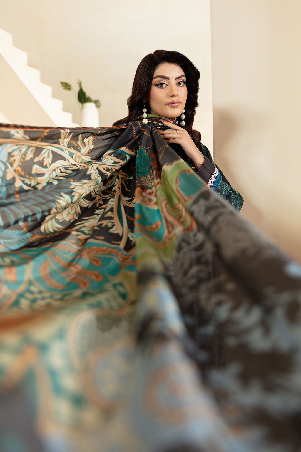 Ramsha | Mashaal Luxury Lawn | L-1301 - House Of Hania