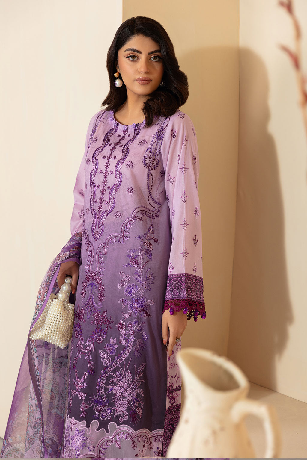 Ramsha | Mashaal Luxury Lawn | L-1304 - House Of Hania