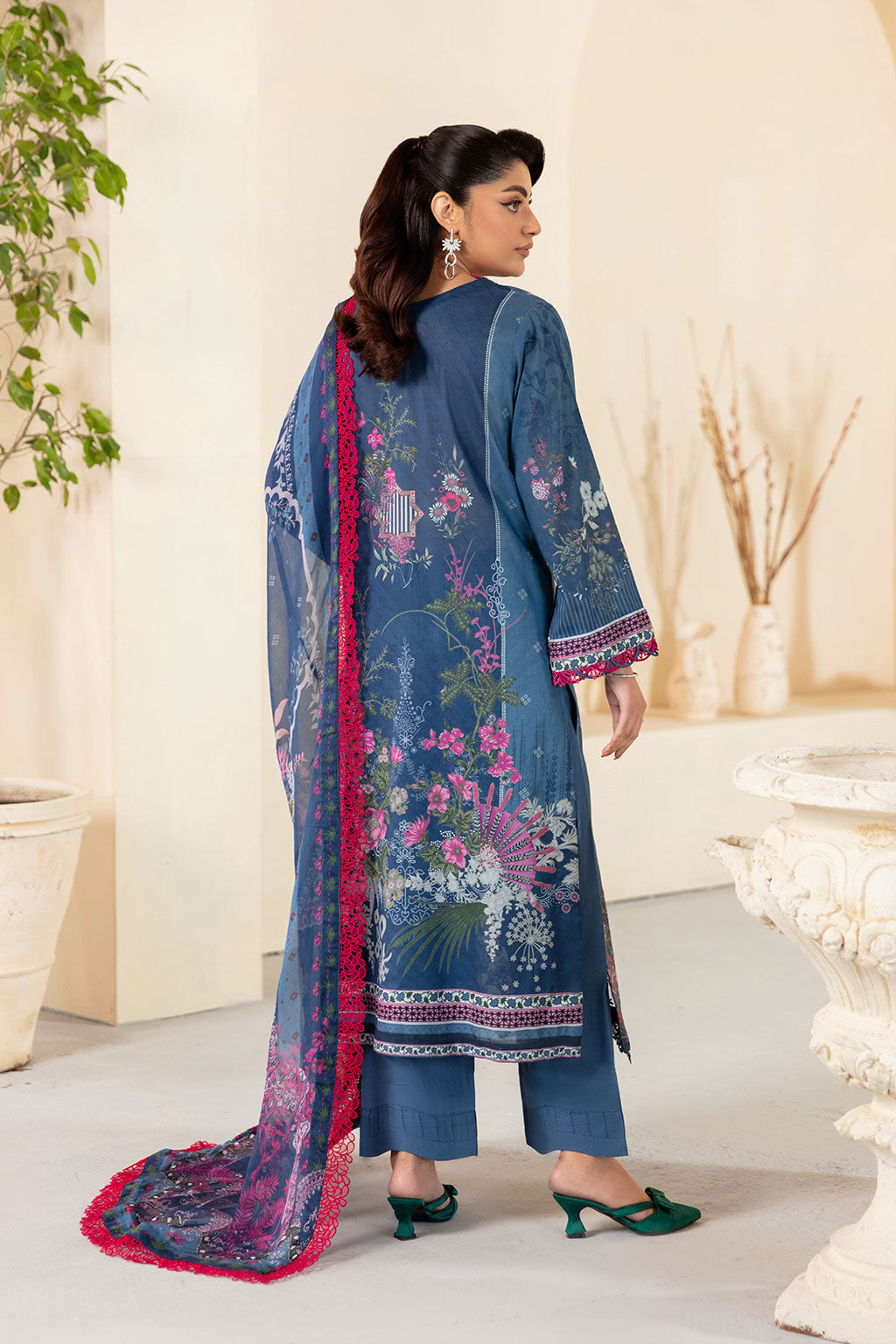 Ramsha | Mashaal Luxury Lawn | L-1305 - House Of Hania