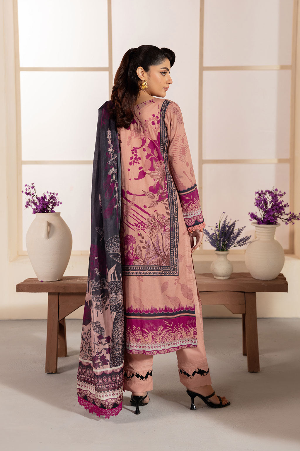 Ramsha | Mashaal Luxury Lawn | L-1306 - House Of Hania