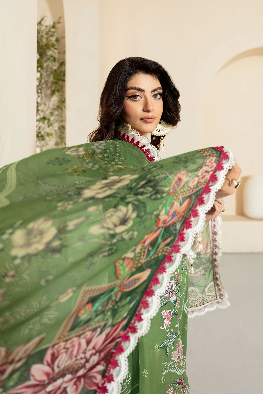 Ramsha | Mashaal Luxury Lawn | L-1307 - House Of Hania
