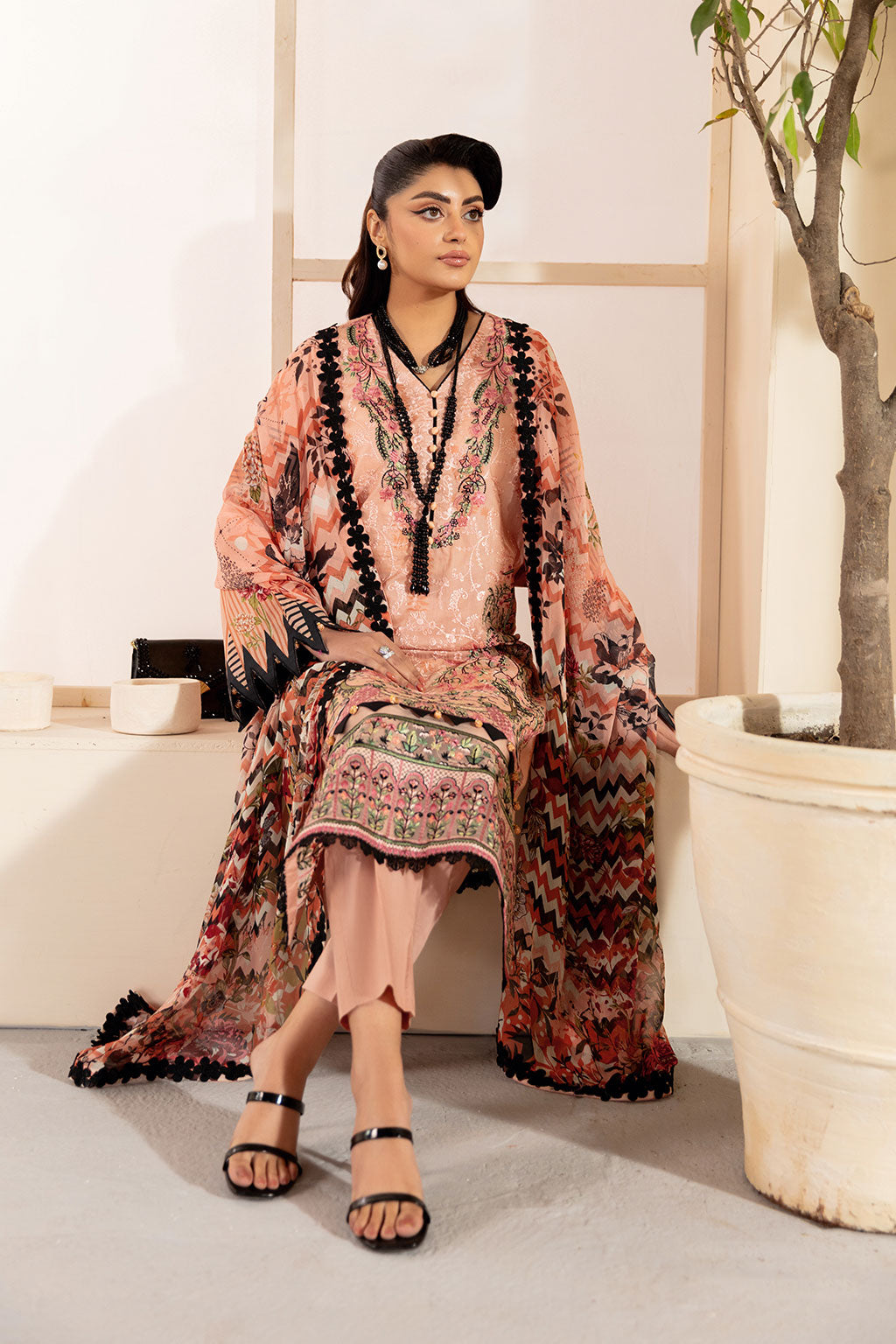 Ramsha | Mashaal Luxury Lawn | L-1311 - House Of Hania