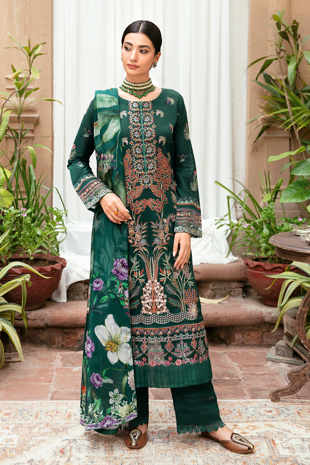 Ramsha | Mashaal Luxury Lawn | L-801 - House Of Hania