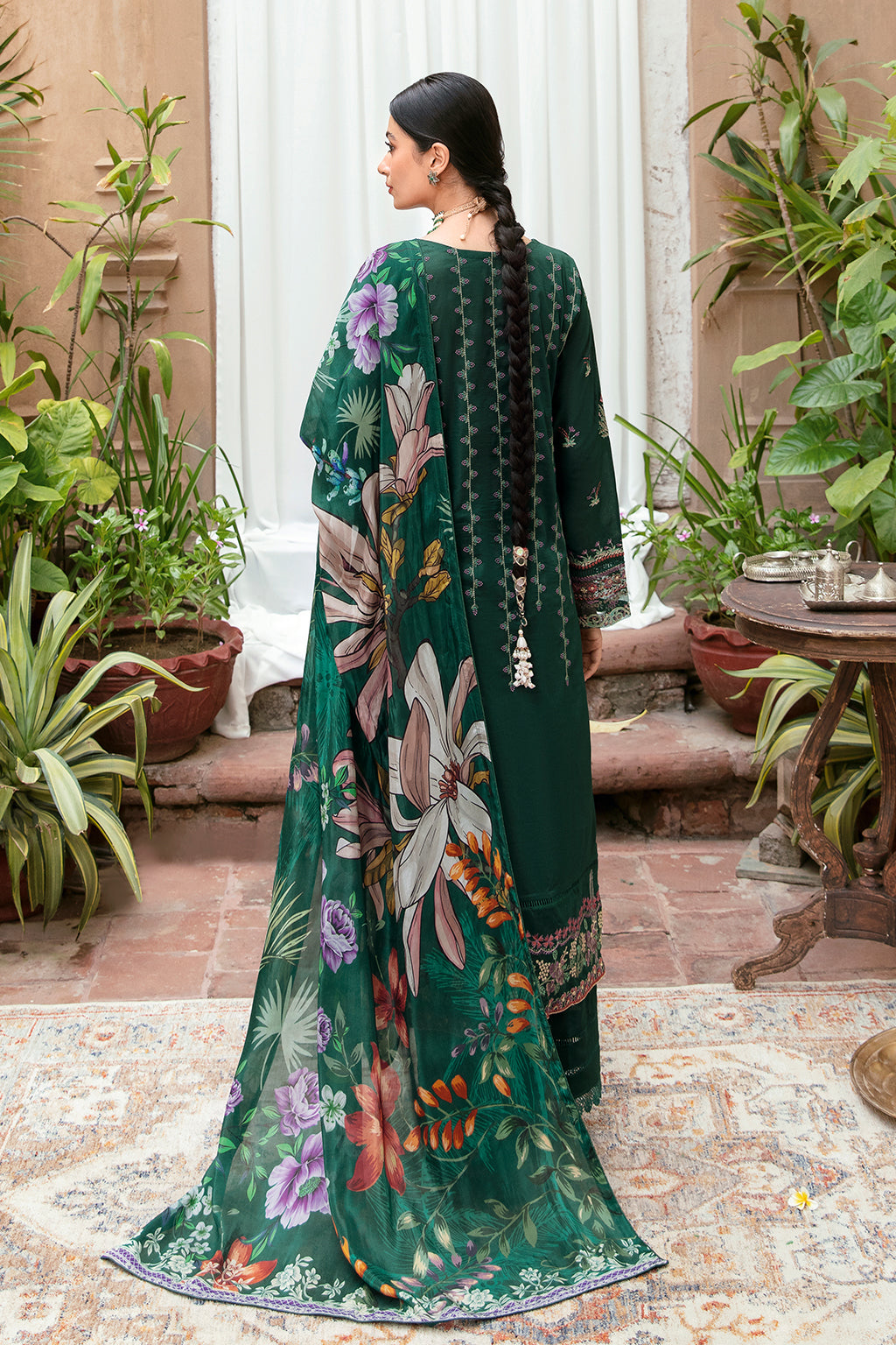 Ramsha | Mashaal Luxury Lawn | L-801 - House Of Hania