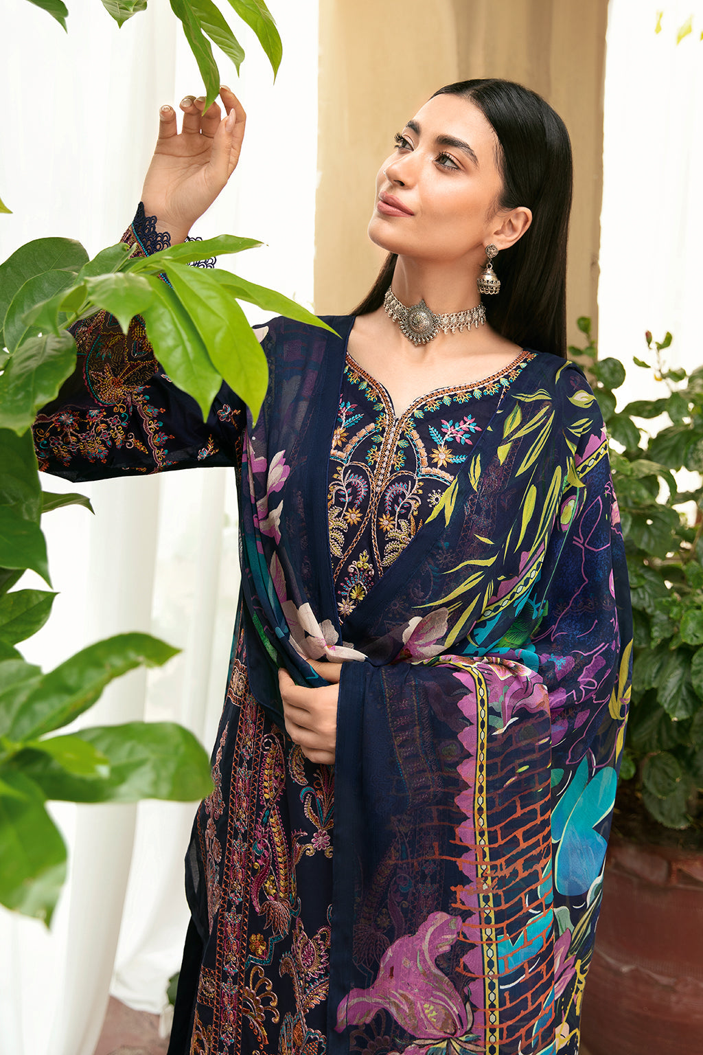 Ramsha | Mashaal Luxury Lawn | L-802 - House Of Hania