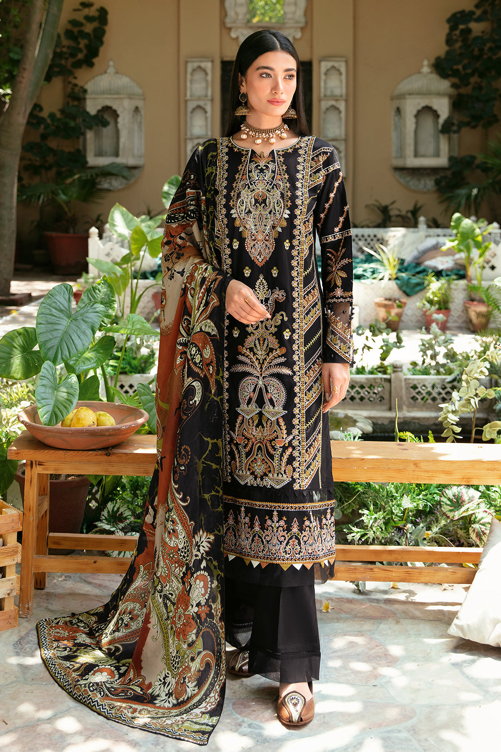Ramsha | Mashaal Luxury Lawn | L-805 - House Of Hania