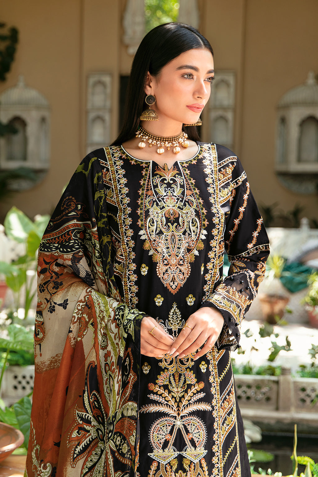 Ramsha | Mashaal Luxury Lawn | L-805 - House Of Hania