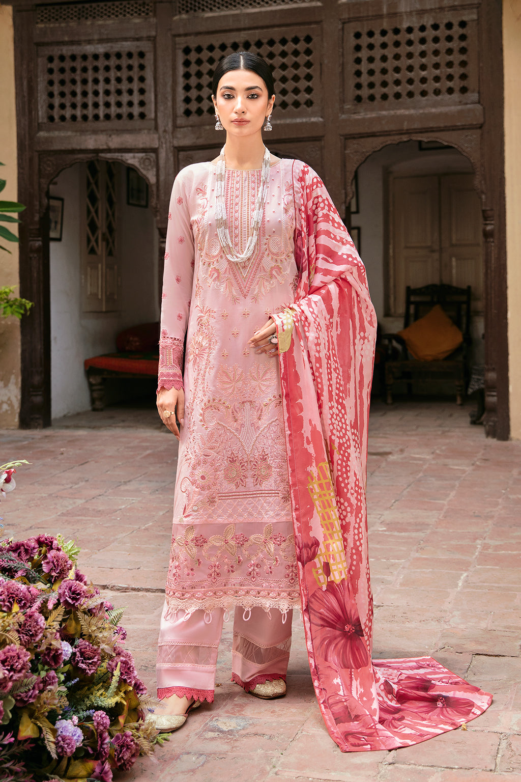 Ramsha | Mashaal Luxury Lawn | L-806 - House Of Hania