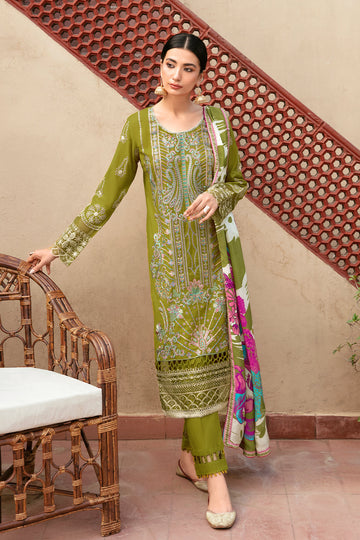 Ramsha | Mashaal Luxury Lawn | L-807 - House Of Hania
