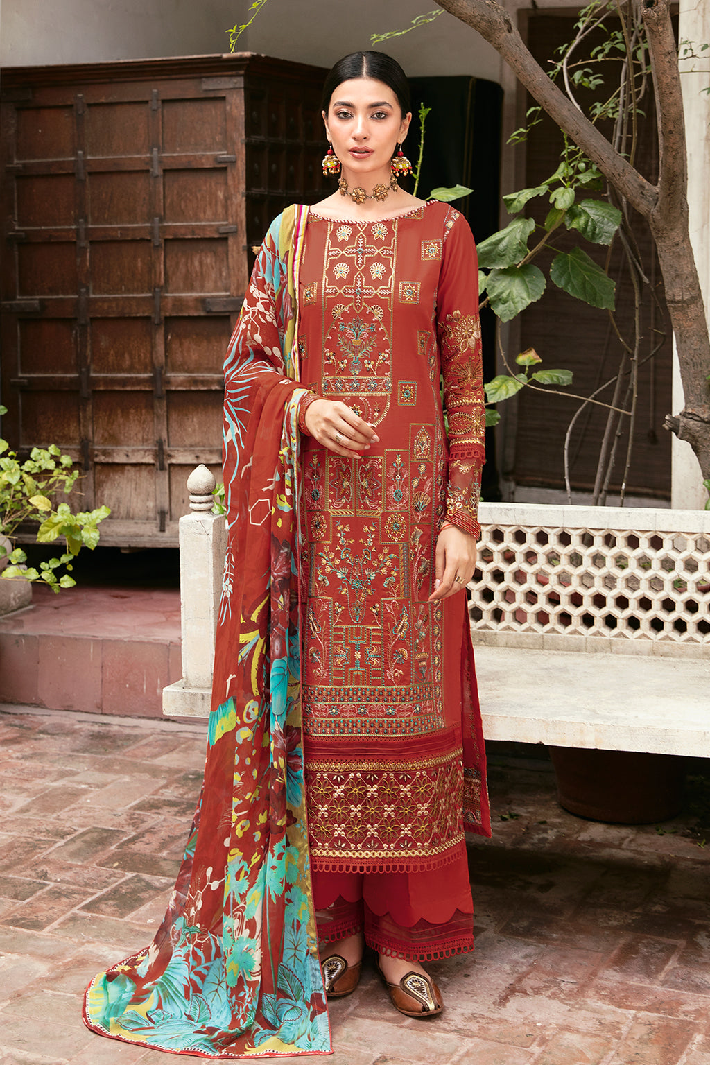 Ramsha | Mashaal Luxury Lawn | L-810 - House Of Hania