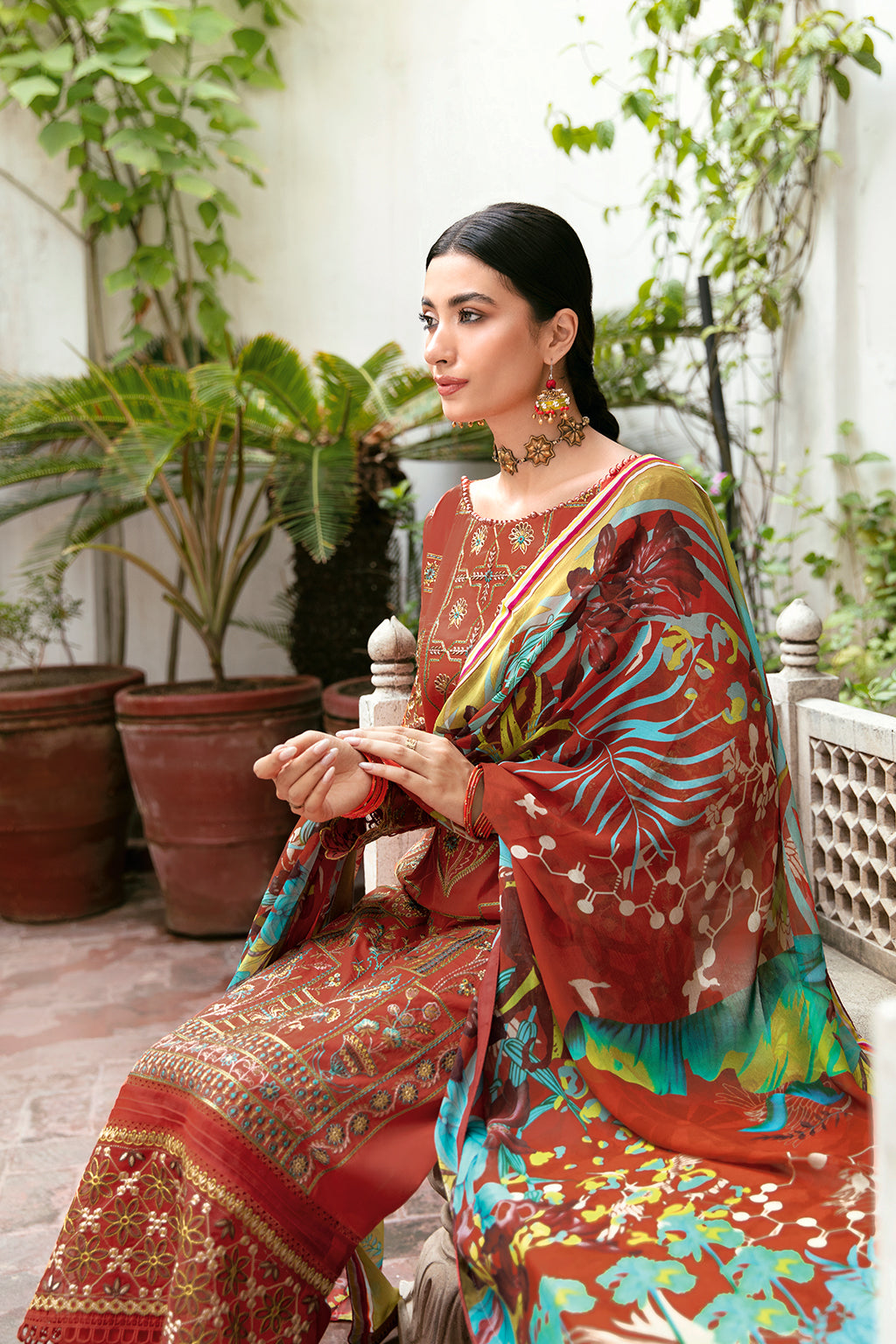 Ramsha | Mashaal Luxury Lawn | L-810 - House Of Hania