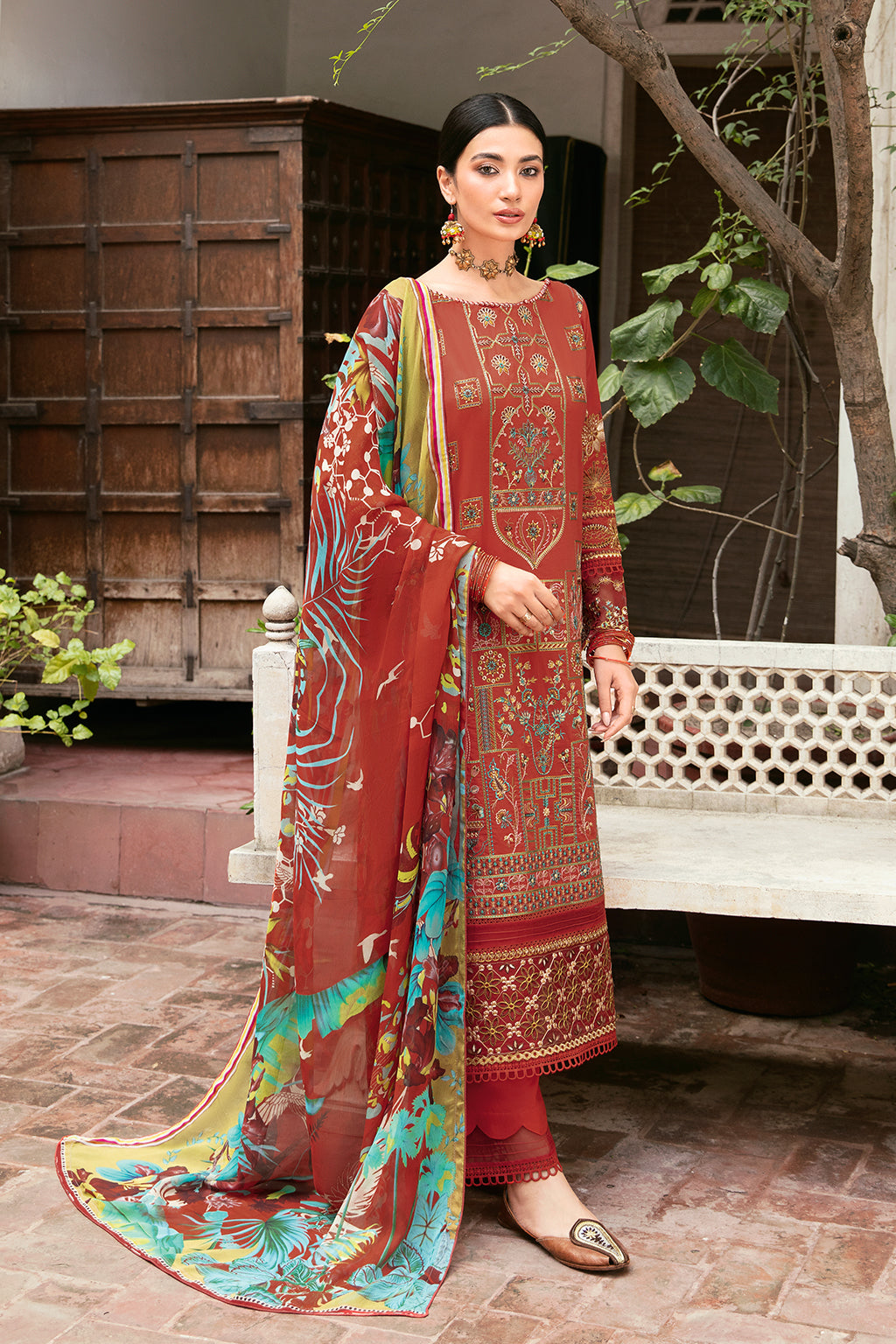 Ramsha | Mashaal Luxury Lawn | L-810 - House Of Hania