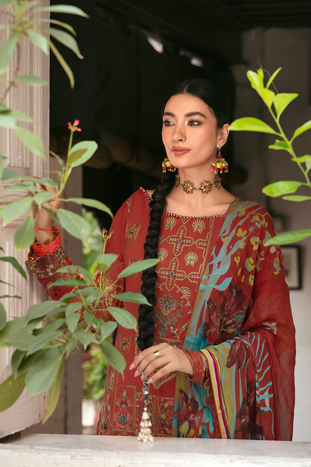 Ramsha | Mashaal Luxury Lawn | L-810 - House Of Hania