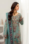 Ramsha | Minhal Organza Collection | M-1001 - House Of Hania