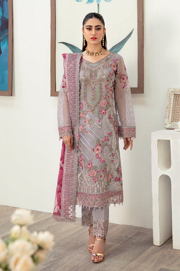 Ramsha | Minhal Organza Collection | M-1008 - House Of Hania