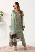 Ramsha | Minhal Organza Collection | M-1108 - House Of Hania