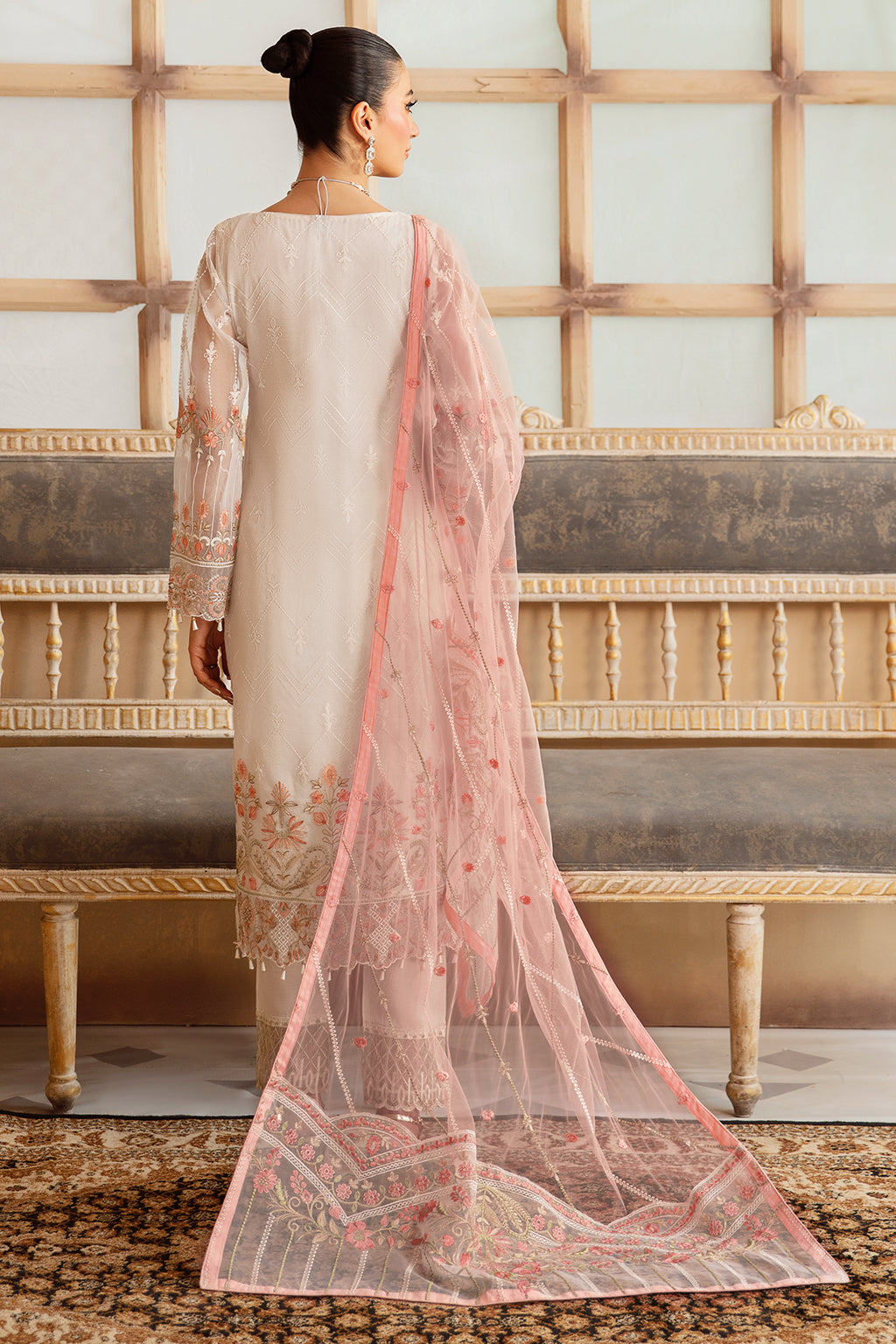 Ramsha | Minhal Organza Collection |   M-1203 - House Of Hania