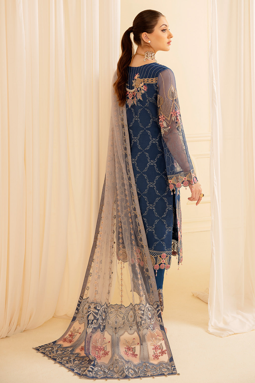Ramsha | Minhal Organza Collection | M-701 - House Of Hania