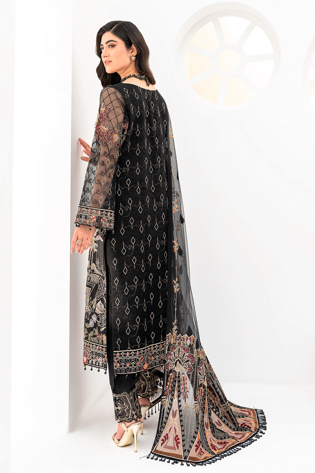 Ramsha | Minhal Organza Collection | M-803 - House Of Hania