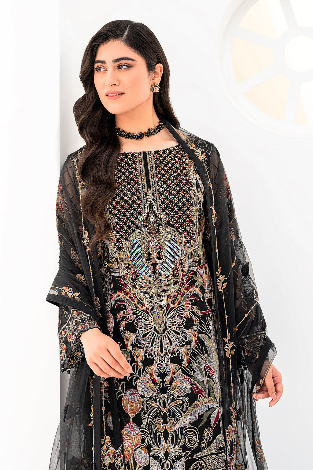 Ramsha | Minhal Organza Collection | M-803 - House Of Hania