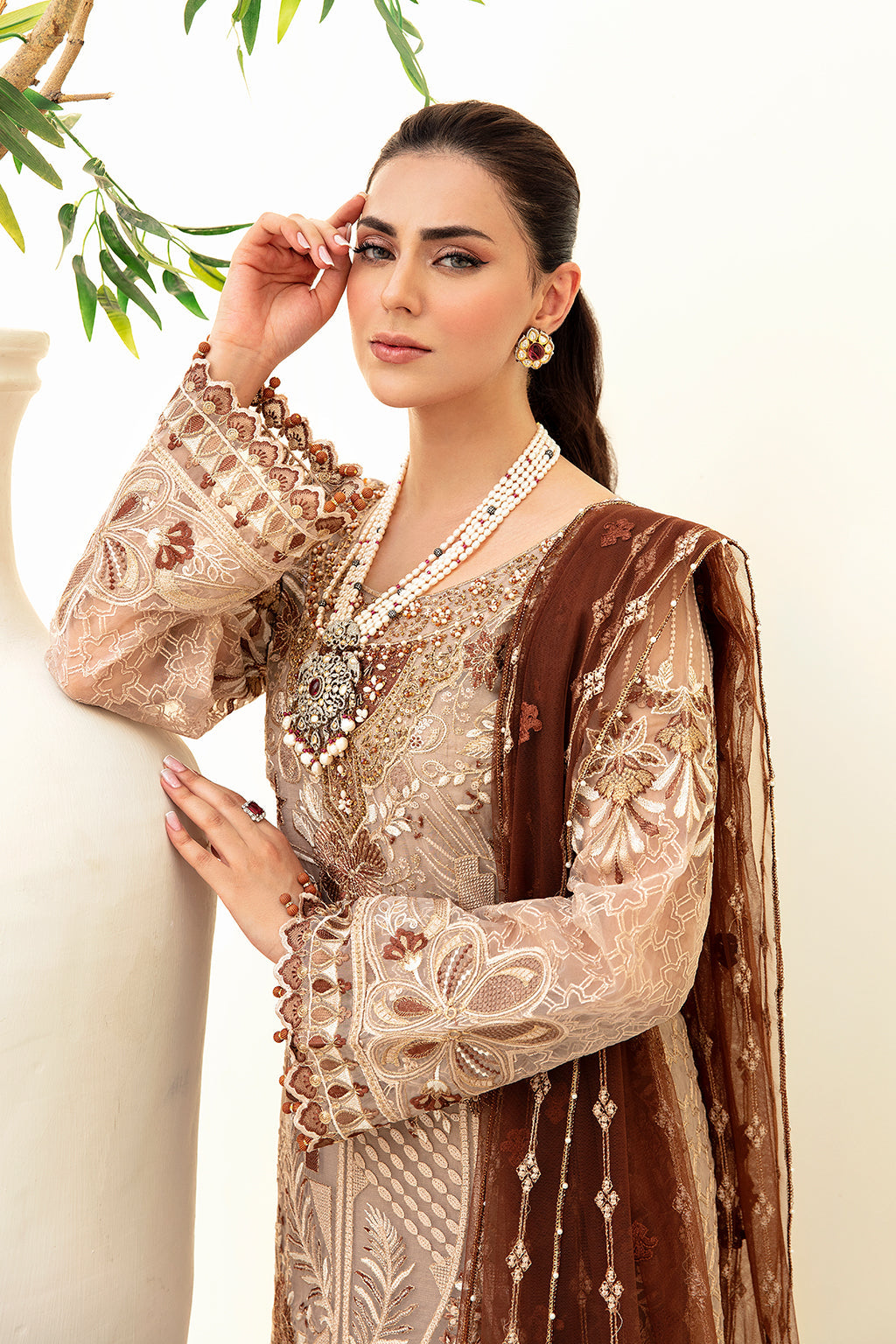 Ramsha | Minhal Organza Collection | M-904 - House Of Hania