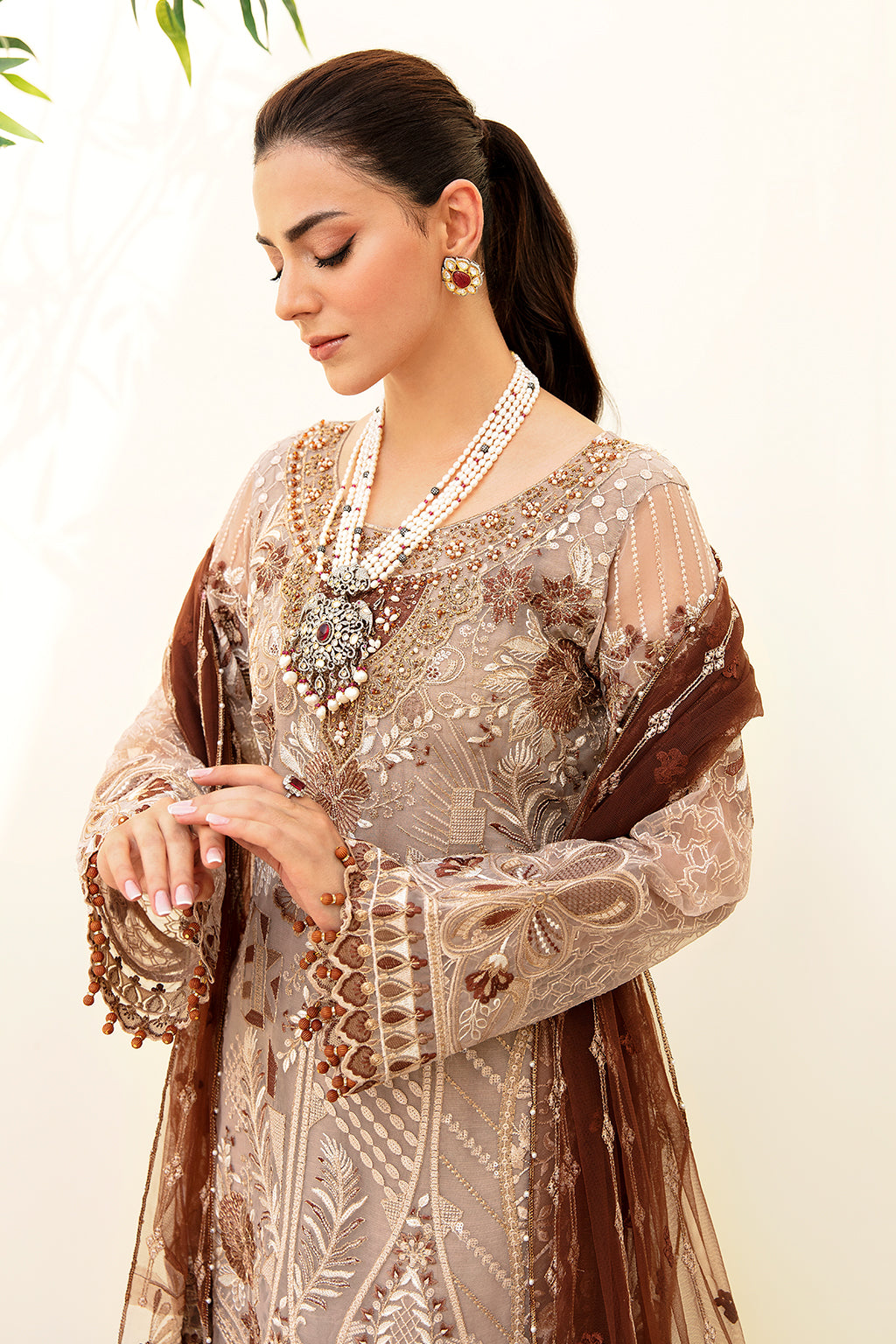 Ramsha | Minhal Organza Collection | M-904 - House Of Hania